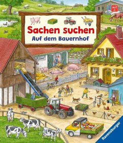 Sachen suchen: Auf dem Bauernhof - Wimmelbuch ab 2 Jahren von Ravensburger Verlag